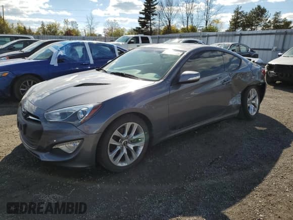 ✅ 2014 Hyundai Genesis Coupe 2.0T • VIN: KMHHT6KDXEU122650 • Lot: 84979825. Listed on Copart with 60,018 mi. Free auction sales archive from the USA and detailed vehicle history report at DreamBid. Image 1.