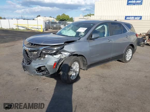 2023 Chevrolet Equinox LT с VIN 3GNAXUEG7PL182765, выставлен на аукционе IAAI как лот 43253362 с пробегом 52 001 миль миль и . История ставок и продаж доступна на DreamBid. Изображение 2.