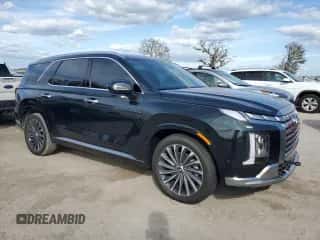 2024 Hyundai Palisade Calligraphy с VIN KM8R7DGE7RU771858, выставлен на аукционе Copart как лот 76823384 с пробегом 3 389 миль миль и На запчасти • Non repairable. История ставок и продаж доступна на DreamBid. Изображение 4.