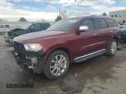 ✅ 2017 Dodge Durango Citadel • VIN: 1C4SDJET0HC799083 • Lot: 85513934. Listed on Copart with 94,585 mi. Free auction sales archive from the USA and detailed vehicle history report at DreamBid. Image 1.
