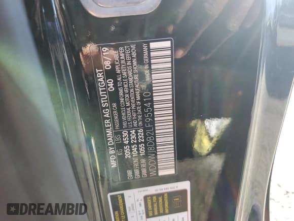 ✅ 2020 Mercedes-Benz C 300 • VIN: WDDWJ8DB2LF955410 • Lot: 79302194. Wystawiony na Copart z przebiegiem 40 212 mil. Bezpłatny archiwum sprzedaży aukcyjnych z USA i szczegółowy raport historii pojazdu na DreamBid. Zdjęcie 13.