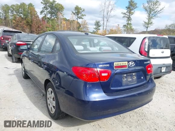 ✅ 2009 Hyundai Elantra GLS • VIN: KMHDU46D39U635089 • Lot: 43670976. Listed on IAAI with 199,799 mi. Free auction sales archive from the USA and detailed vehicle history report at DreamBid. Image 3.