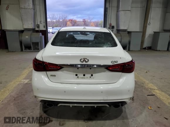 ✅ 2021 Infiniti Q50 Sensory • VIN: JN1EV7CR8MM752069 • Лот: 90996805. Опубликован ранее на Copart с пробегом 36 009 миль. Бесплатный доступ к архиву аукционных продаж из США и подробный отчёт об истории автомобиля на DreamBid. Изображение 6.