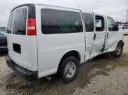 ✅ 2019 Chevrolet Express Passenger LS • VIN: 1GAWGEFG1K1334129 • Lot: 58387905. Listed on Copart with 40,557 mi. Free auction sales archive from the USA and detailed vehicle history report at DreamBid. Image 3.