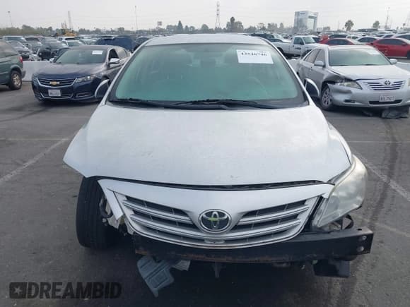 ✅ 2013 Toyota Corolla S • VIN: 5YFBU4EE1DP090859 • Lot: 43546746. Listed on IAAI with 156,403 mi. Free auction sales archive from the USA and detailed vehicle history report at DreamBid. Image 13.