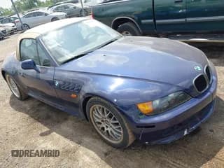 ✅ 1998 BMW 3 Series Z3 2.8 • VIN: 4USCJ3333WLC13546 • Lot: 42822895. Listed on IAAI with 122,458 mi. Free auction sales archive from the USA and detailed vehicle history report at DreamBid. Image 1.