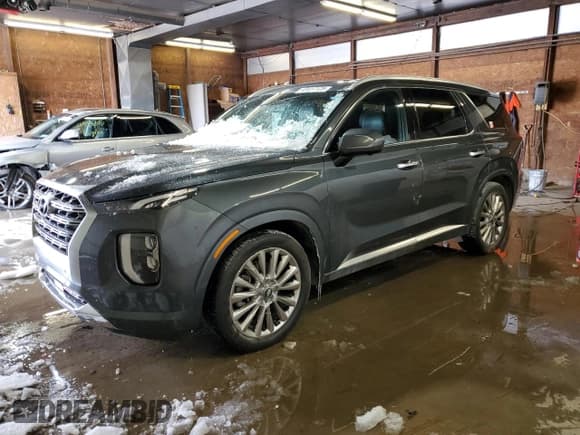 ✅ 2020 Hyundai Palisade Limited • VIN: KM8R5DHE5LU106369 • Лот: 43417125. Опубликован ранее на Copart с пробегом 127 778 миль. Бесплатный доступ к архиву аукционных продаж из США и подробный отчёт об истории автомобиля на DreamBid. Изображение 1.