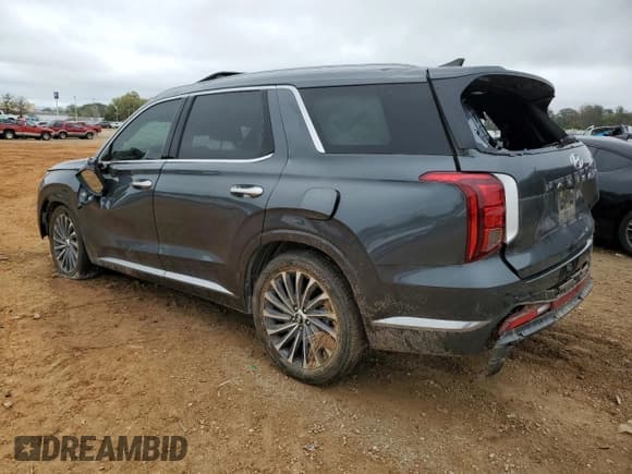 ✅ 2023 Hyundai Palisade Calligraphy • VIN: KM8R74GE1PU514742 • Лот: 79845244. Опубликован ранее на Copart с пробегом 37 809 миль. Бесплатный доступ к архиву аукционных продаж из США и подробный отчёт об истории автомобиля на DreamBid. Изображение 2.