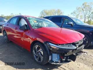 2025 Hyundai Elantra SEL Sport с VIN KMHLM4DG7SU880119, выставлен на аукционе IAAI как лот 43288751 с пробегом 5 532 миль миль и . История ставок и продаж доступна на DreamBid. Изображение 1.