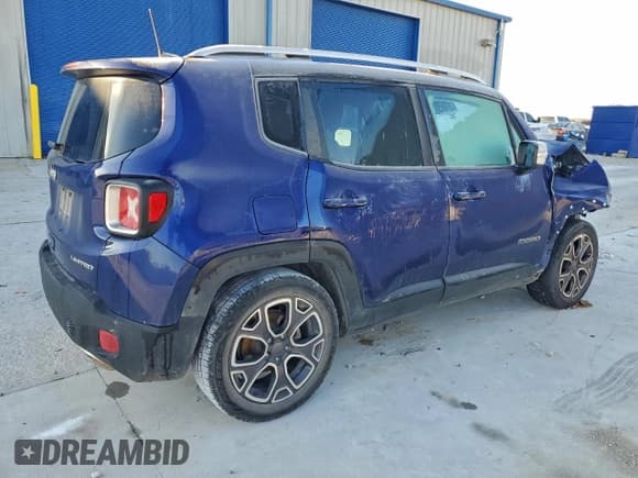 ✅ 2018 Jeep Renegade Limited • VIN: ZACCJADB4JPH24331 • Lot: 94554545. Wystawiony na Copart z przebiegiem Nie podano. Bezpłatny archiwum sprzedaży aukcyjnych z USA i szczegółowy raport historii pojazdu na DreamBid. Zdjęcie 3.