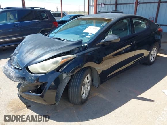 ✅ 2016 Hyundai Elantra SE • VIN: 5NPDH4AE7GH694999 • Lot: 43279009. Listed on IAAI with 39,204 mi. Free auction sales archive from the USA and detailed vehicle history report at DreamBid. Image 2.