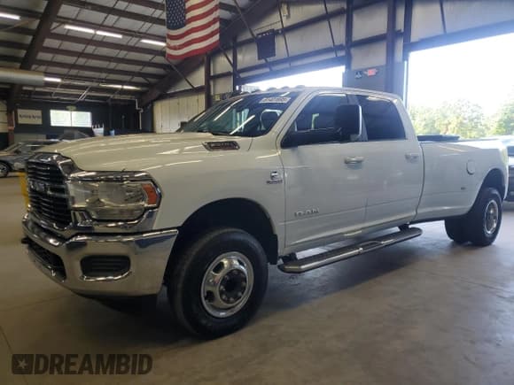 ✅ 2021 Ram 3500 Big Horn • VIN: 3C63RRHL3MG514214 • Лот: 81401695. Опубликован ранее на Copart с пробегом 214 348 миль. Бесплатный доступ к архиву аукционных продаж из США и подробный отчёт об истории автомобиля на DreamBid. Изображение 1.