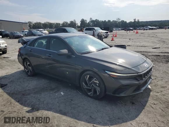 ✅ 2024 Hyundai Elantra SEL • VIN: KMHLS4DG3RU672660 • Lot: 69062105. Listed on Copart with 29,733 mi. Free auction sales archive from the USA and detailed vehicle history report at DreamBid. Image 4.