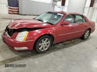 ✅ 2007 Cadillac DTS Luxury I • VIN: 1G6KD57Y57U119593 • Lot: 91066615. Listed on Copart with 145,974 mi. Free auction sales archive from the USA and detailed vehicle history report at DreamBid. Image 1.