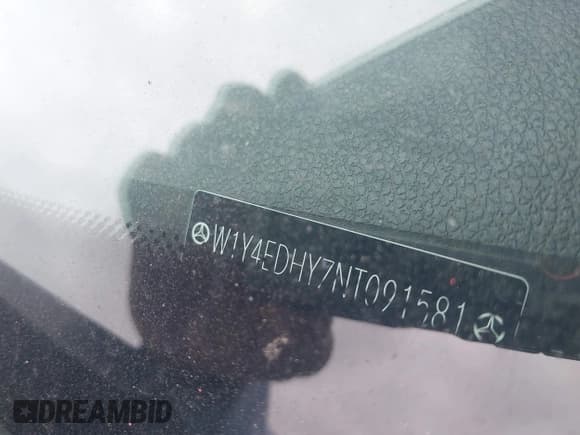 ✅ 2022 Mercedes-Benz Sprinter Cargo • VIN: W1Y4EDHY7NT091581 • Lot: 42478500. Listed on IAAI with 67,897 mi. Free auction sales archive from the USA and detailed vehicle history report at DreamBid. Image 9.