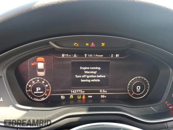 ✅ 2017 Audi A4 Premium Plus • VIN: WAUENAF47HN035394 • Lot: 66806715. Listed on Copart with 142,775 mi. Free auction sales archive from the USA and detailed vehicle history report at DreamBid. Image 9.