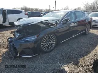 ✅ 2024 Lexus LS 500 • VIN: JTHG5LGF7R5012348 • Lot: 52583625. Listed on Copart with 13,089 mi. Free auction sales archive from the USA and detailed vehicle history report at DreamBid. Image 1.