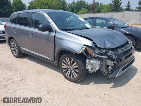 2019 Mitsubishi Outlander ES z VIN JA4AD2A35KZ055131, wystawiony jako IAAI lot #42877312 z przebiegiem 205 498 mil mil oraz . Historia ofert i sprzedaży dostępna na DreamBid. Obrazek 1.