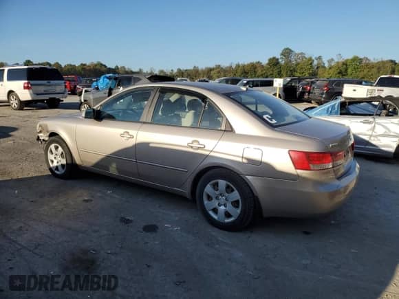 2008 Hyundai Sonata GLS with VIN 5NPET46C38H335984, listed as a Copart auction lot 72555474 with 147,326 mi miles and Salvage title. Bid and sale history available at DreamBid. Image 2.