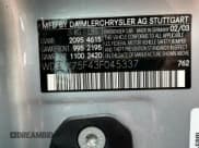 ✅ 2003 Mercedes-Benz SL 500 • VIN: WDBSK75F43F045337 • Лот: 80059985. Опубликован ранее на Copart с пробегом 112 434 миль. Бесплатный доступ к архиву аукционных продаж из США и подробный отчёт об истории автомобиля на DreamBid. Изображение 10.