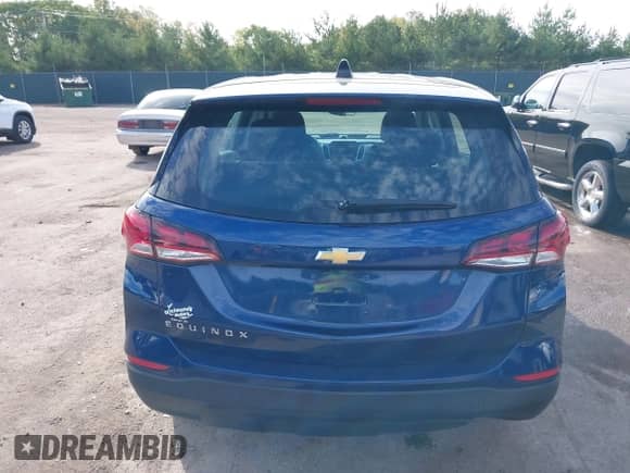 2022 Chevrolet Equinox LS with VIN 2GNAXHEV9N6108691, listed as a IAAI auction lot 43421600 with 23,330 mi miles and . Bid and sale history available at DreamBid. Image 16.