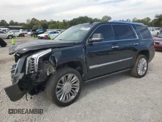 ✅ 2015 Cadillac Escalade Platinum • VIN: 1GYS3PKJ1FR721621 • Lot: 84778925. Listed on Copart with 168,868 mi. Free auction sales archive from the USA and detailed vehicle history report at DreamBid. Image 1.