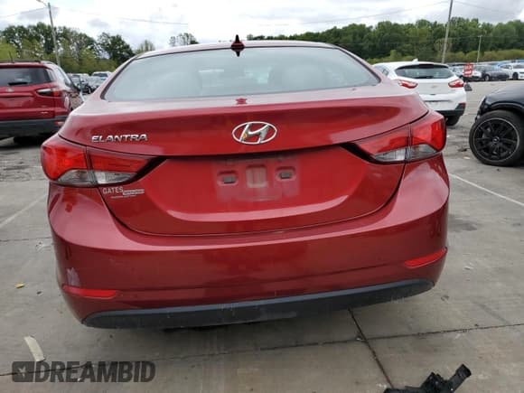 ✅ 2016 Hyundai Elantra SE • VIN: 5NPDH4AE0GH673444 • Lot: 81841375. Listed on Copart with 102,225 mi. Free auction sales archive from the USA and detailed vehicle history report at DreamBid. Image 6.