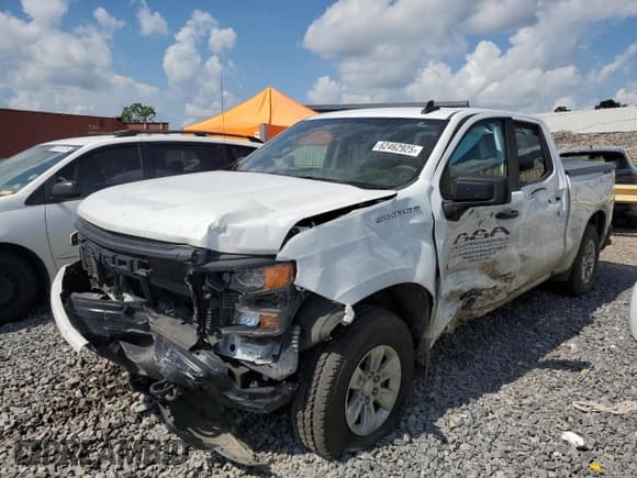✅ 2022 Chevrolet Silverado 1500 Work Truck • VIN: 1GCUDAED1NZ619099 • Lot: 62462925. Listed on Copart with 91,839 mi. Free auction sales archive from the USA and detailed vehicle history report at DreamBid. Image 1.