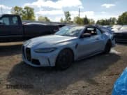 ✅ 2024 BMW M4 Competition xDrive • VIN: WBS33BA00RCP73666 • Lot: 72738944. Listed on Copart with 5,609 mi. Free auction sales archive from the USA and detailed vehicle history report at DreamBid. Image 1.