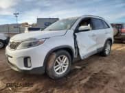 ✅ 2014 Kia Sorento LX • VIN: 5XYKTCA66EG523254 • Лот: 91449255. Опубликован ранее на Copart с пробегом 281 540 миль. Бесплатный доступ к архиву аукционных продаж из США и подробный отчёт об истории автомобиля на DreamBid. Изображение 1.