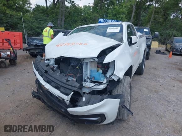 ✅ 2021 Chevrolet Colorado 2WD LT • VIN: 1GCHSCEA4M1240782 • Lot: 42989388. Listed on IAAI with 77,119 mi. Free auction sales archive from the USA and detailed vehicle history report at DreamBid. Image 17.