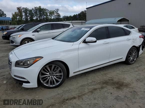 2015 Hyundai Genesis 5.0L с VIN KMHGN4JF9FU062973, выставлен на аукционе Copart как лот 71787414 с пробегом 92 373 миль миль и Списание • Salvage title. История ставок и продаж доступна на DreamBid. Изображение 1.