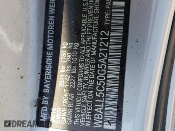 ✅ 2016 BMW Z4 sDrive28i • VIN: WBALL5C50G5A21212 • Лот: 75772304. Опубликован ранее на Copart с пробегом 37 959 миль. Бесплатный доступ к архиву аукционных продаж из США и подробный отчёт об истории автомобиля на DreamBid. Изображение 12.