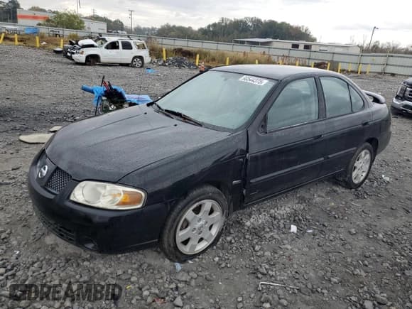 ✅ 2006 Nissan Sentra S • VIN: 3N1CB51D06L505847 • Lot: 90544375. Listed on Copart with 116,511 mi. Free auction sales archive from the USA and detailed vehicle history report at DreamBid. Image 1.