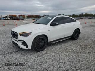 ✅ 2024 Mercedes-Benz GLE 53 AMG • VIN: 4JGFD6BB3RB104351 • Lot: 86130905. Listed on Copart with 17,655 mi. Free auction sales archive from the USA and detailed vehicle history report at DreamBid. Image 1.