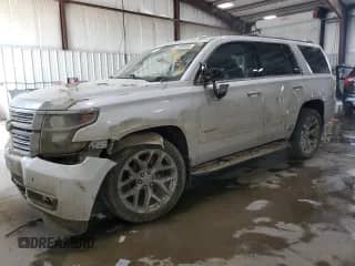 2020 Chevrolet Tahoe Premier z VIN 1GNSKCKC8LR179181, wystawiony jako Copart lot #61909085 z przebiegiem Nie podano mil oraz Szkoda całkowita • Salvage title. Historia ofert i sprzedaży dostępna na DreamBid. Obrazek 1.