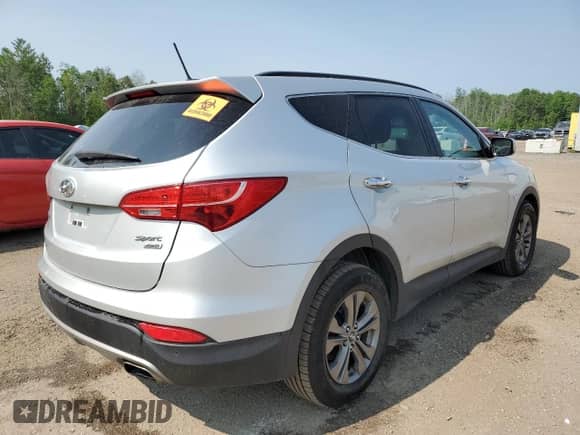 2013 Hyundai Santa Fe Sport with VIN 5XYZUDLB2DG110600, listed as a Copart auction lot 60220845 with Not provided miles and Clean title. Bid and sale history available at DreamBid. Image 3.