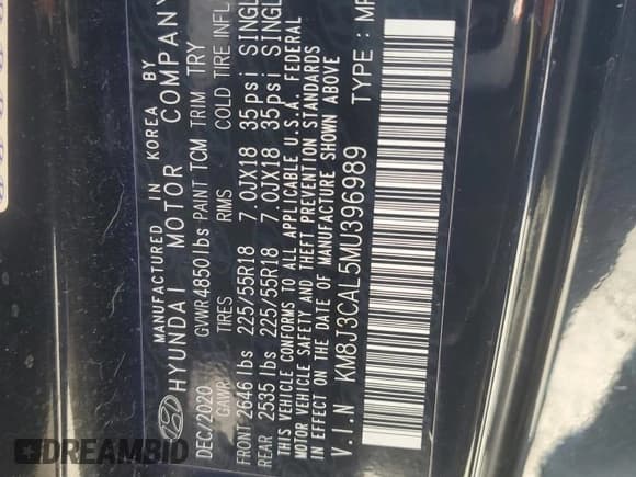 ✅ 2021 Hyundai Tucson Limited • VIN: KM8J3CAL5MU396989 • Lot: 82755505. Wystawiony na Copart z przebiegiem Nie podano. Bezpłatny archiwum sprzedaży aukcyjnych z USA i szczegółowy raport historii pojazdu na DreamBid. Zdjęcie 14.