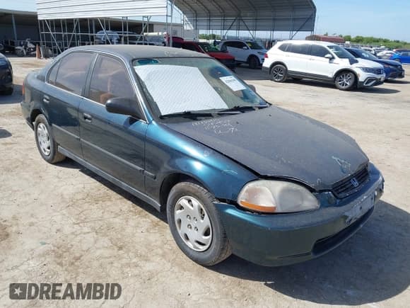 ✅ 1996 Honda Civic LX O • VIN: 2HGEJ667XTH545957 • Лот: 42866308. Опубликован ранее на IAAI с пробегом 217 969 миль. Бесплатный доступ к архиву аукционных продаж из США и подробный отчёт об истории автомобиля на DreamBid. Изображение 1.
