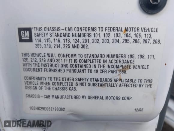 ✅ 2006 Chevrolet Silverado 2500HD • VIN: 1GBHK29D06E190302 • Lot: 43512806. Wystawiony na IAAI z przebiegiem 186 114 mil. Bezpłatny archiwum sprzedaży aukcyjnych z USA i szczegółowy raport historii pojazdu na DreamBid. Zdjęcie 9.