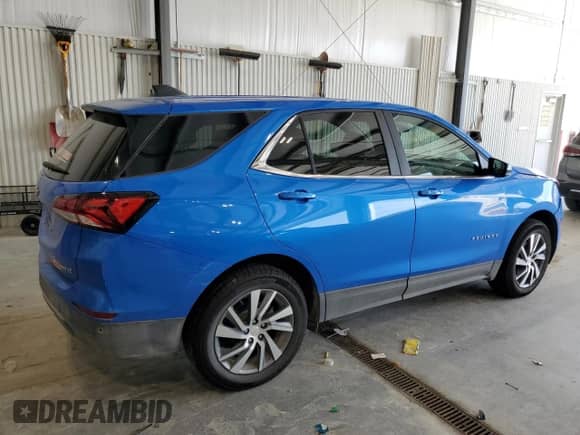 2024 Chevrolet Equinox LT with VIN 3GNAXUEG0RL120675, listed as a Copart auction lot 70663215 with 9,144 mi miles and Salvage title. Bid and sale history available at DreamBid. Image 3.