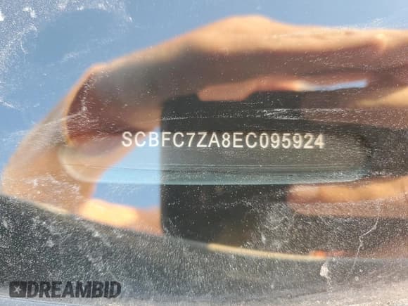 ✅ 2014 Bentley Continental GT • VIN: SCBFC7ZA8EC095924 • Lot: 87044205. Listed on Copart with 23,003 mi. Free auction sales archive from the USA and detailed vehicle history report at DreamBid. Image 12.