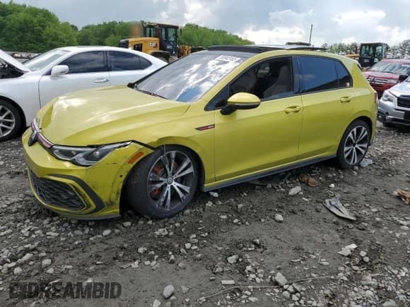 ✅ 2022 Volkswagen Golf GTI Autobahn • VIN: WVW587CD6NW124591 • Лот: 55840165. Опубликован ранее на Copart с пробегом 59 840 миль. Бесплатный доступ к архиву аукционных продаж из США и подробный отчёт об истории автомобиля на DreamBid. Изображение 1.