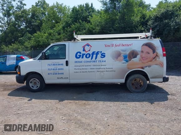 ✅ 2014 Chevrolet Express Cargo • VIN: 1GCWGGCA4E1117083 • Lot: 42821660. Listed on IAAI with Not provided. Free auction sales archive from the USA and detailed vehicle history report at DreamBid. Image 15.