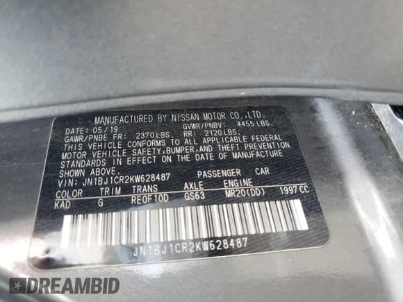 ✅ 2019 Nissan Rogue SL • VIN: JN1BJ1CR2KW628487 • Лот: 80643665. Опубликован ранее на Copart с пробегом 85 603 миль. Бесплатный доступ к архиву аукционных продаж из США и подробный отчёт об истории автомобиля на DreamBid. Изображение 14.