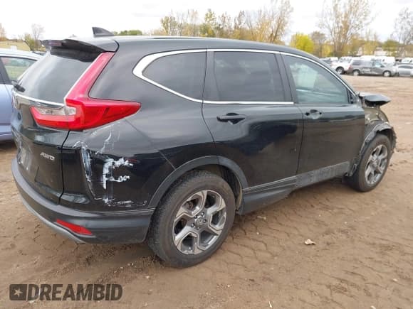 ✅ 2019 Honda CR-V EX • VIN: 5J6RW2H50KL005566 • Lot: 43514239. Listed on IAAI with 75,114 mi. Free auction sales archive from the USA and detailed vehicle history report at DreamBid. Image 4.