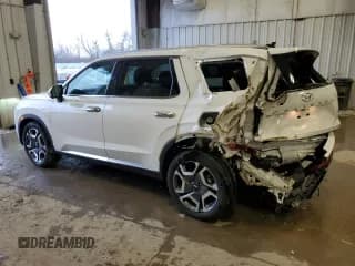 ✅ 2025 Hyundai Palisade Limited • VIN: KM8R5DGE8SU818228 • Лот: 82243274. Опубликован ранее на Copart с пробегом 3 699 миль. Бесплатный доступ к архиву аукционных продаж из США и подробный отчёт об истории автомобиля на DreamBid. Изображение 2.