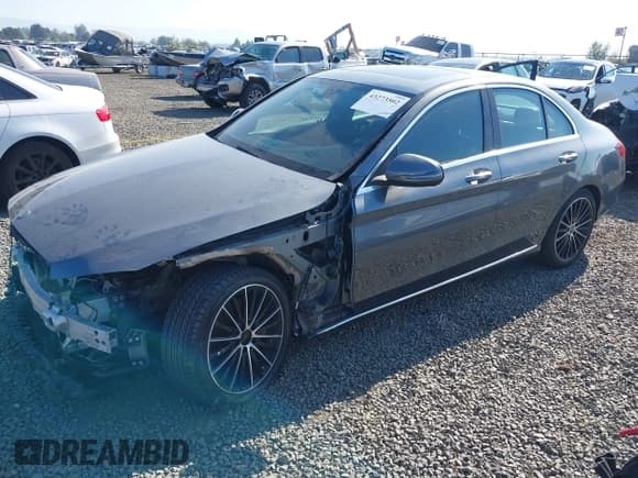 ✅ 2020 Mercedes-Benz C 300 • VIN: WDDWF8DB1LR525710 • Lot: 43273502. Listed on IAAI with 40,167 mi. Free auction sales archive from the USA and detailed vehicle history report at DreamBid. Image 2.