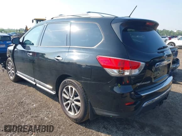 ✅ 2014 Nissan Pathfinder SL • VIN: 5N1AR2MN7EC714527 • Lot: 42871460. Listed on IAAI with 131,158 mi. Free auction sales archive from the USA and detailed vehicle history report at DreamBid. Image 3.