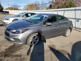 ✅ 2018 Chevrolet Cruze LT • VIN: 1G1BE5SM3J7241396 • Lot: 91491685. Wystawiony na Copart z przebiegiem 103 097 mil. Bezpłatny archiwum sprzedaży aukcyjnych z USA i szczegółowy raport historii pojazdu na DreamBid. Zdjęcie 1.